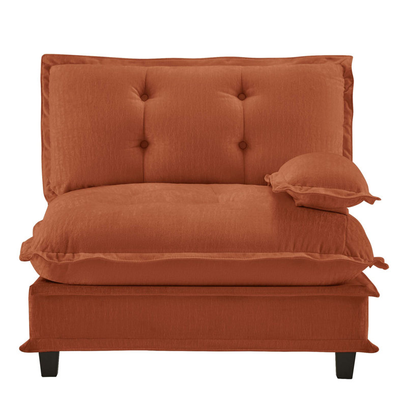 Canapé en chenille 73 RSF - Conception modulaire flexible, confort ultime, tissu doux, structure durable, assemblage facile
