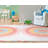 Asusena Crescent Rainbow Modern Multi Color Flat-Weave Kids Rug-69875966