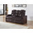 72.3''Wide Breathable Leather Square Arms Power Reclining Loveseat With Blueooth Speeker And Wireless Charger-1093149115