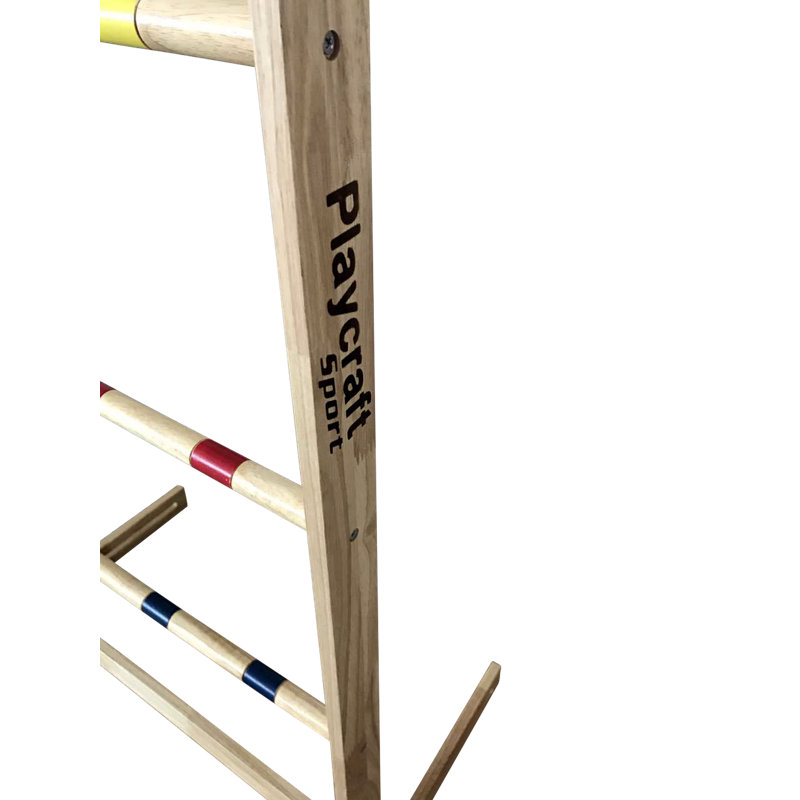 Sport Deluxe Hardwood Ladder Ball Set