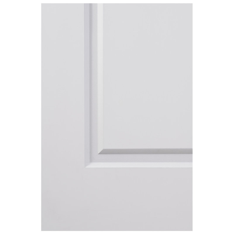 Porte intérieure stratifiée blanche à panneau 1 panneau pré-suspendu à gauche / à droite, 27,75 po x 80 po , Droite