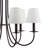 Belmont 6-Light Etched Glass Contemporary Chandelier