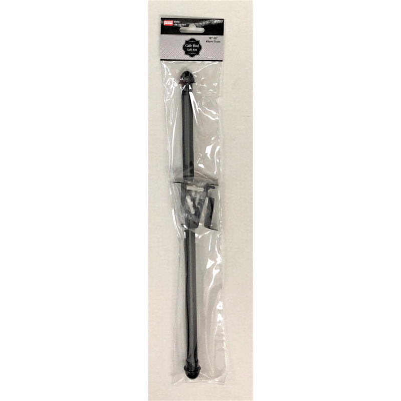 Parkesburg Adjustable, Black, 28" H x 1" W x 1" D