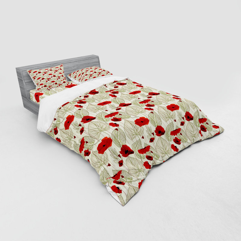 Ensemble de housse de couette dépilée, Housse de couette grand + 3 pièces supplémentair