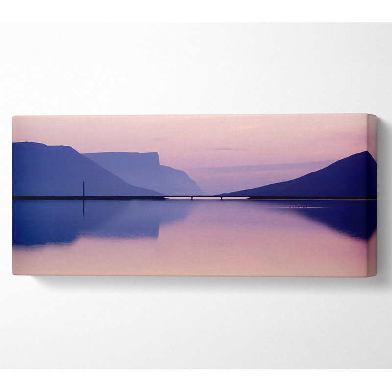 Mystical Mountain Panoramic Canvas, 71cm H x 162.5cm W x 10cm D