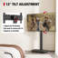 Meuble télé horizontal et vertical sur pied, jusqu'à 65 pouces-411831722
