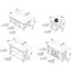 Ensemble de tables basses 5 pièces Kaionna-1118238011