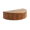 AllModern Kristie Solid Wood Block Floating Shelf with Storage ...