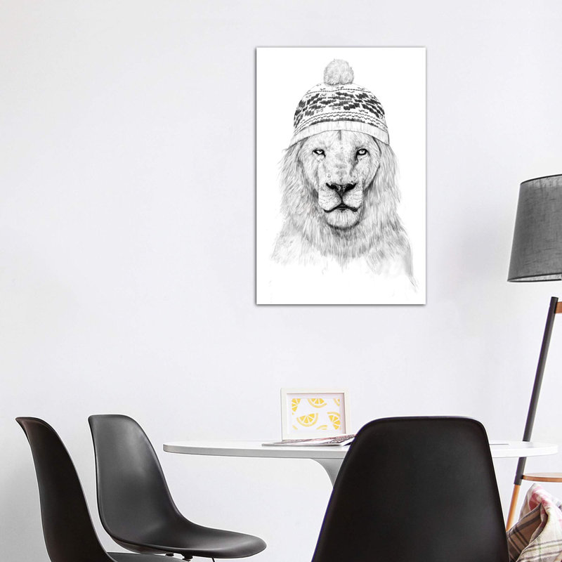 « winter is prochains ii » par balazs solti-print, H 48 po x l 32 po x P 1,5 po, Toile tendue