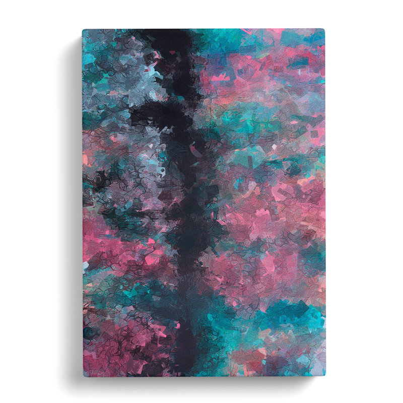 Butterfly Wing Abstract - Wall Art, Wrapped Canvas, 50cm H x 35cm W x 3cm D, No Matte