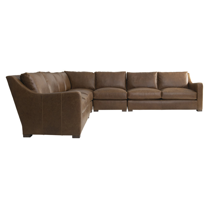 Ventura Leather 5 - Piece Sectional