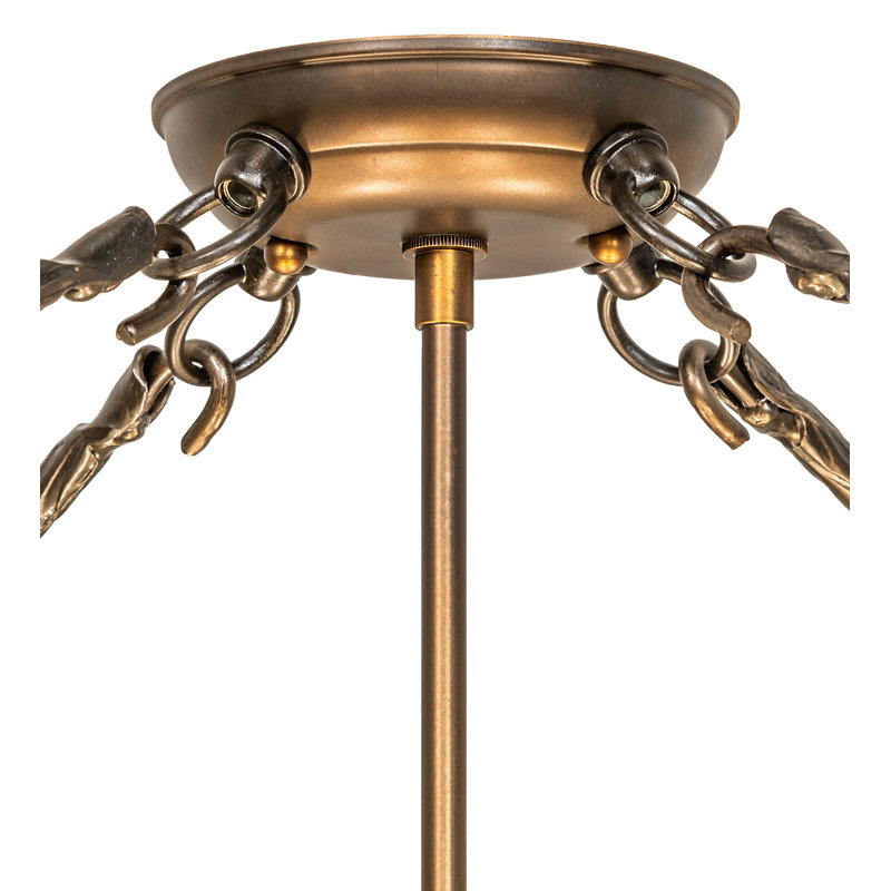 4 - Light Semi Flush Mount