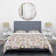 Ensemble de housse de couette à formes circulaires Mid-Century-40702649