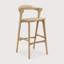 Bok bar stool - varnished oak-606666875