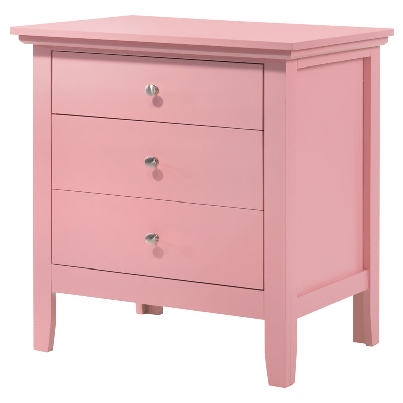 Tables de bout de chambre à coucher Table de chevet moderne Table de bout Table de chevet, Rose