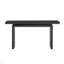 Console en placage de frêne de conception unique, de style simple et moderne, avec un plateau de table astucieux, convenant à un vestibule, un couloir, un salon, un vestibule-836001289