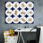 «Gilded Zodiac Signs» par Sue Schlabach, estampe numérique sur toile-1007630470