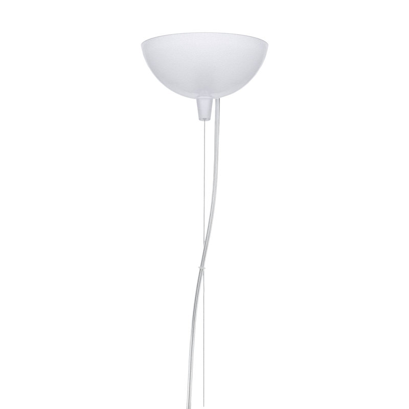 Luminaire suspendu rond Bloom, Grand, Menthe transparente