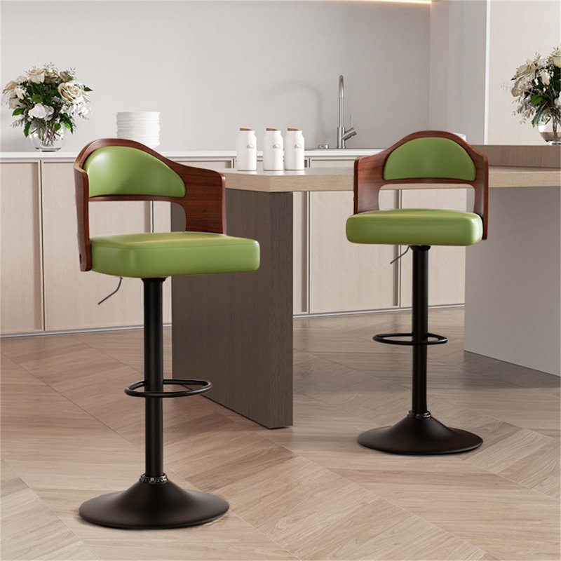 Ensemble de tabourets pivotants idéaux pour plusieurs espaces, avec hauteur réglable, conception confortable et fonction antidérapante