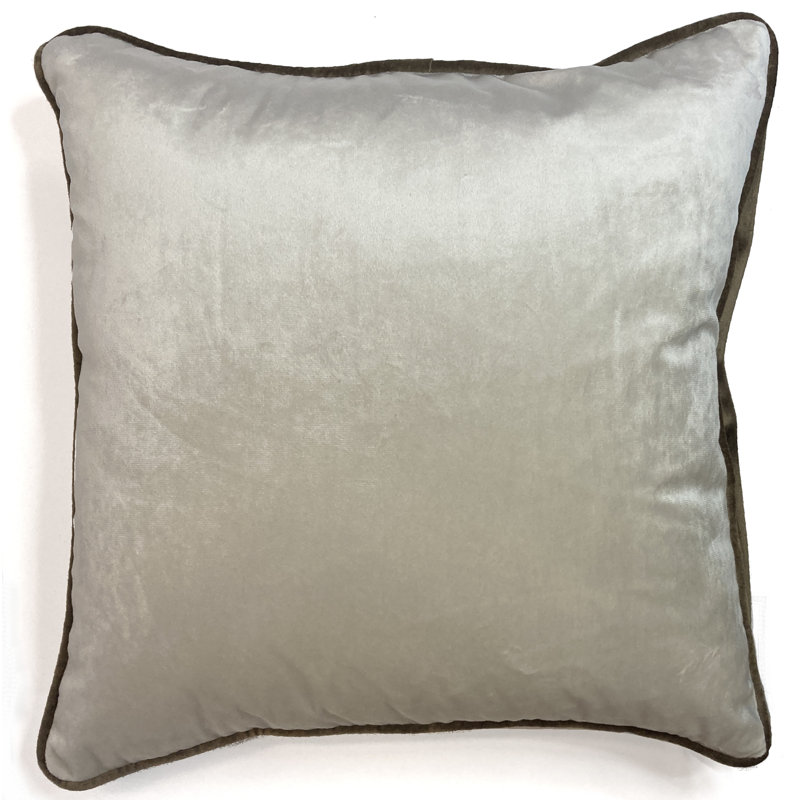 Roffe Square Euro Cushion Cover, Natural