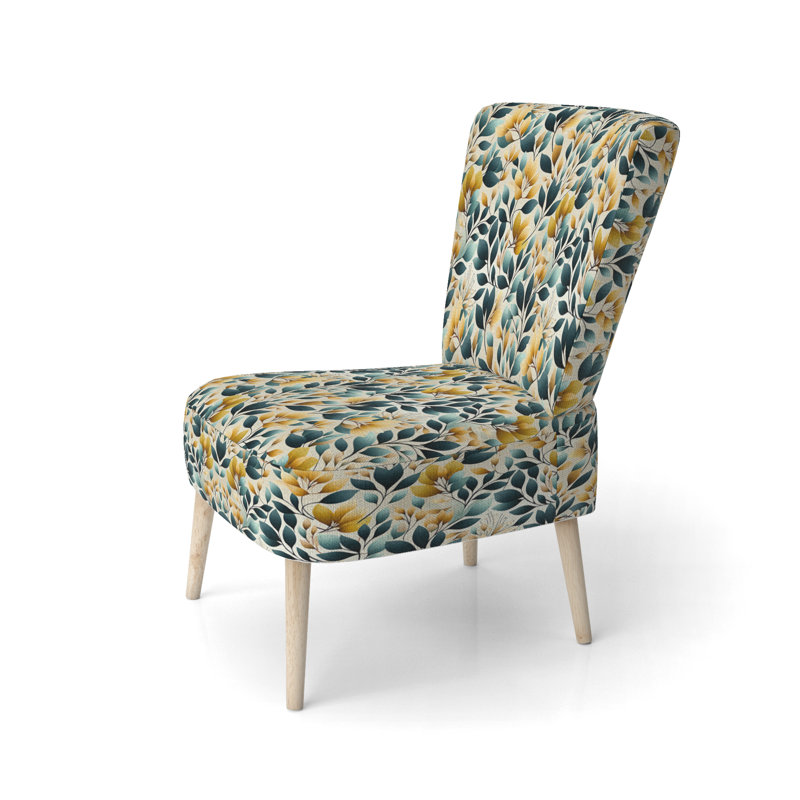 Soft Botanical Hues - Chaise d'appoint rembourrée