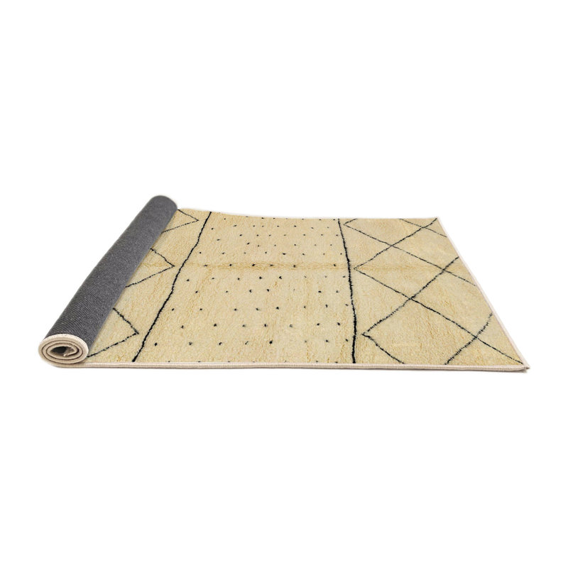 Abstract Indoor Rug, Round 7'