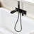 2 Handle Wall Roman Tub Faucet with Diverter