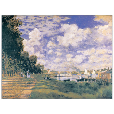 Claude Monet - No Frame Print on Wood