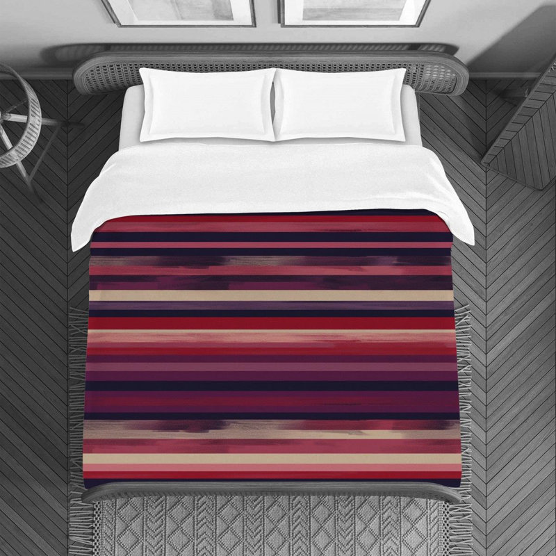 Horizontal Stripe Duvet Cover