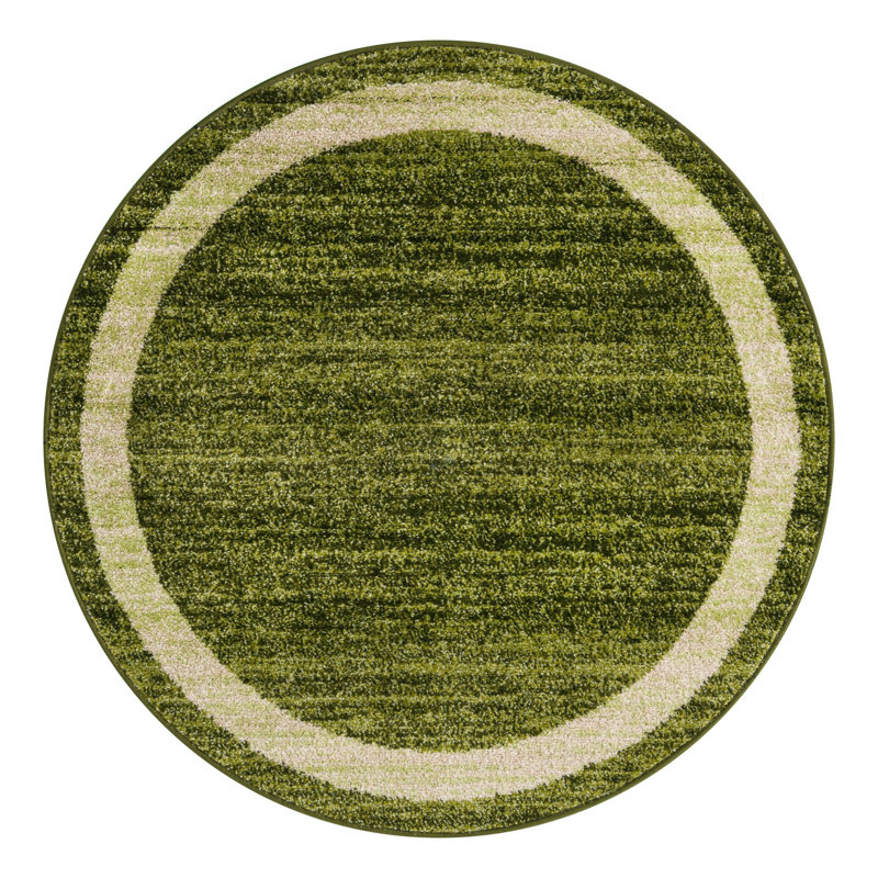 Tapis vert Songul, Rond 6 pi 1 po