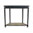 Carterlee Demilune Console Table with Cane Shelf-434063002