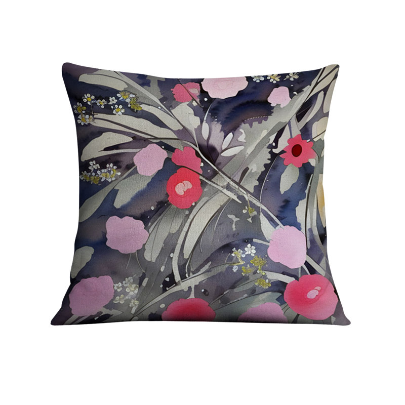 Coussin décoratif, H 16 po x l 16 po, Polyester