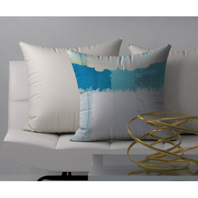 Abstract Throw Pillow