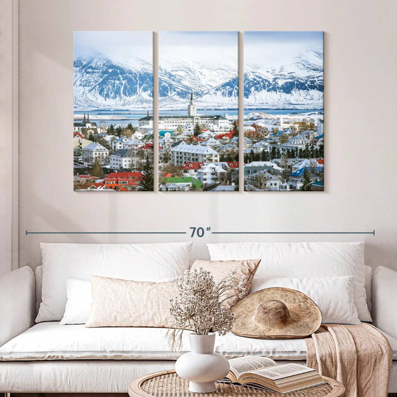 Sebbie Reykjavik, 32" H x 50" W