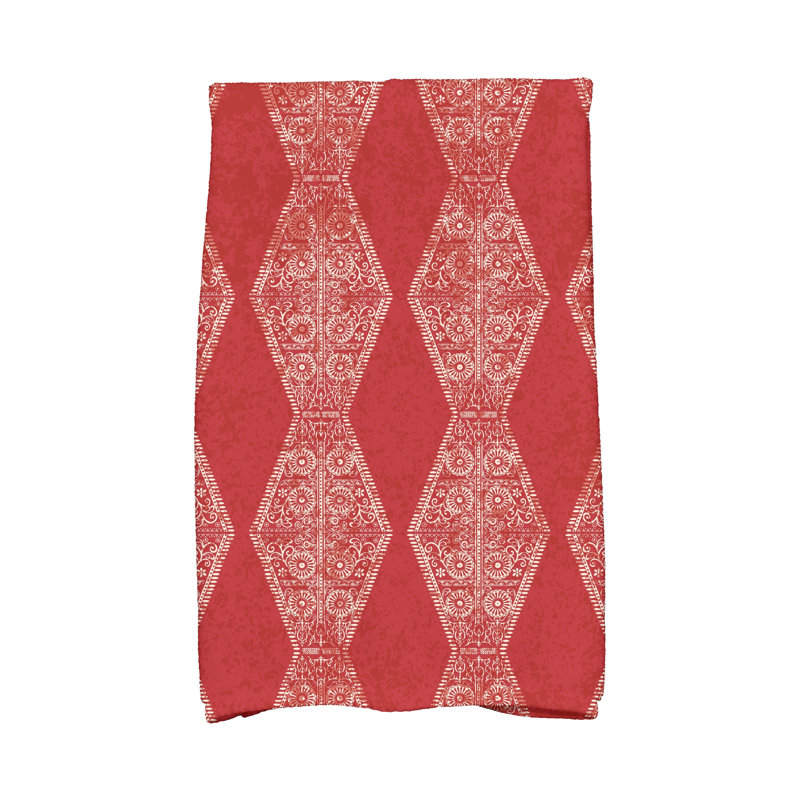 Harrel Hand Towel, Red