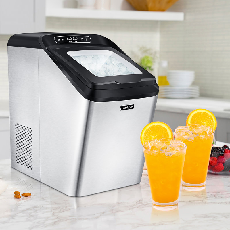 Nutrichef 26 lb. Machine à glaçons portable lb.