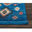 Tapis bleu Pittsfield Southwestern-25590905
