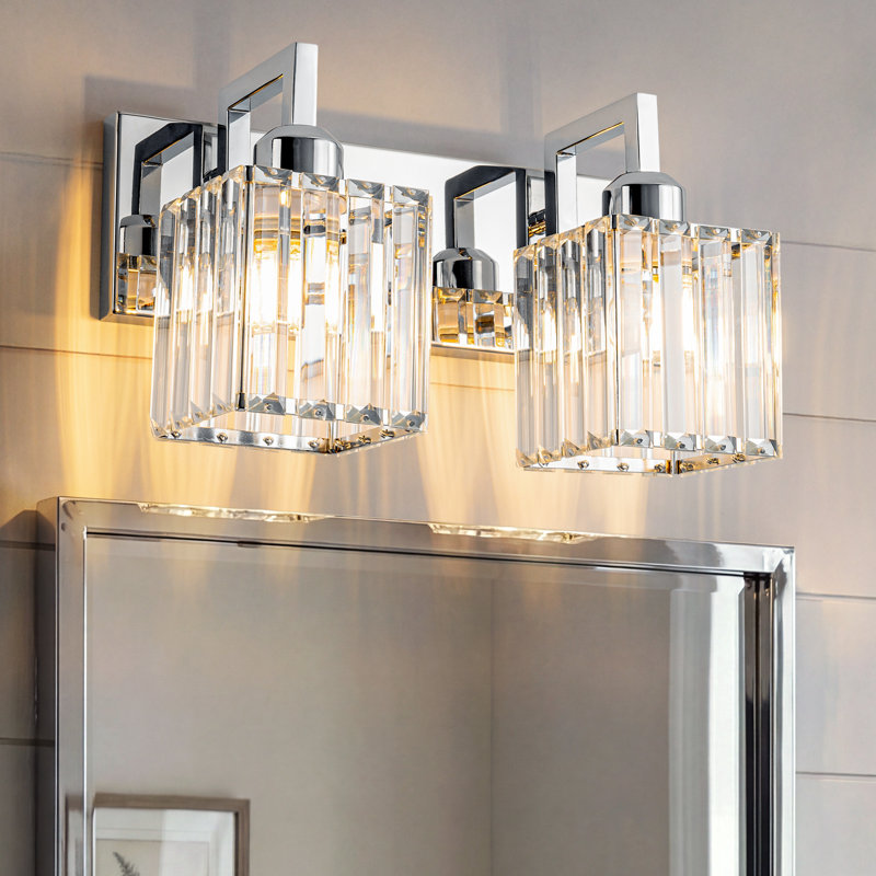 Kyneisha Vanity Light, Chrome, 2 Lights