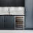 Whynter BSR-046DW 24 inch Built-ln 46 Bottle Undercounter Stainless Steel Wine Fridge with Reversible Door, Digital Control, Lock, and Carbon Filter