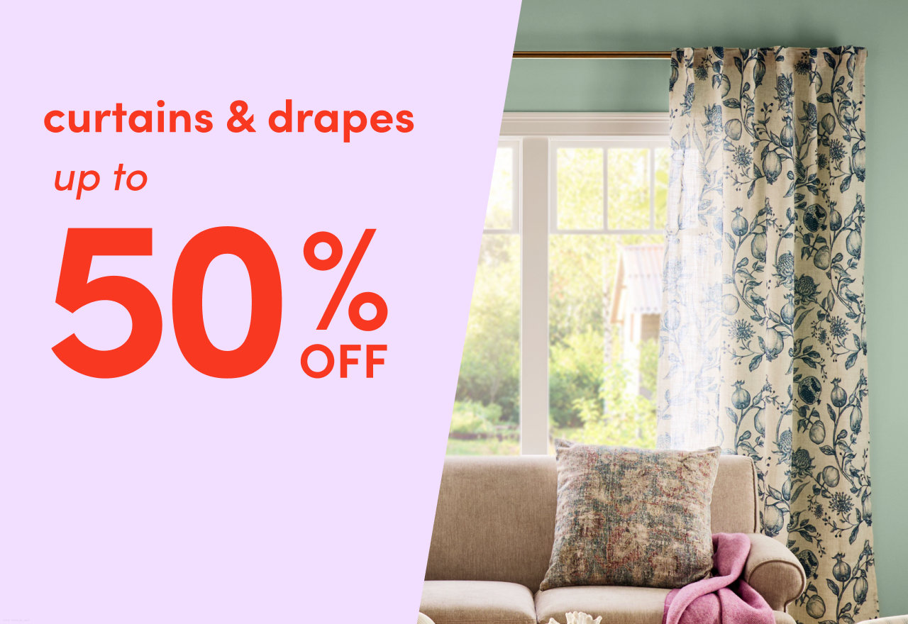 curtains & drapes clearance