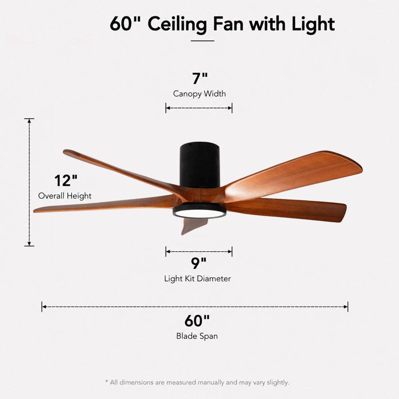 60-Inch Ceiling Fan with Light