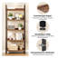 153.5cm H x 60cm W Metal Etagere Bookcase