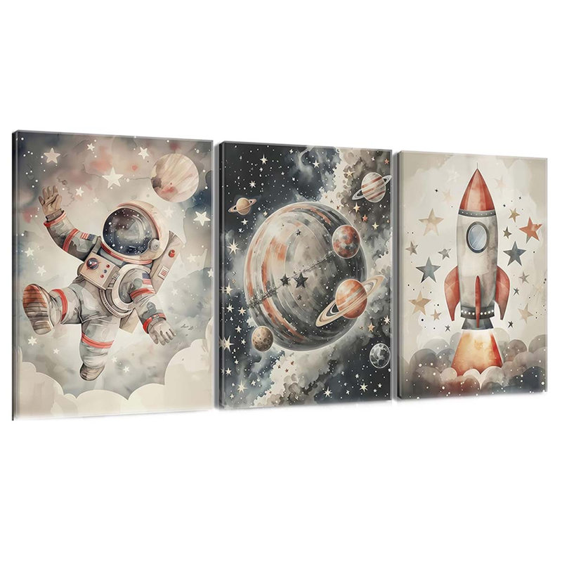 3 Piece Wrapped Canvas Print