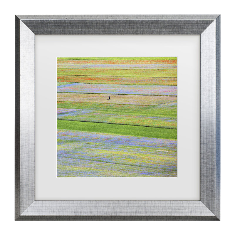 Art encadré Massimo Della Latta Castelluccio 5, H 14,5 po x l 14,5 po