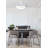 Evo1 48" Retractable Blade Ceiling Fan with Light and Remote, Color Adjustable LED Fandelier Ceiling Fan, Patented Design Technology, Stronger Thicker Blades, White-470875458