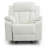 Elegant White Recliner With Padded Arms-631853853