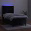 Asaf Velvet Bed with Mattress-612347640-612347643