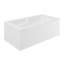 61"x 33"  Alcove/Tile in Soaking Acrylic Bathtub-62431569
