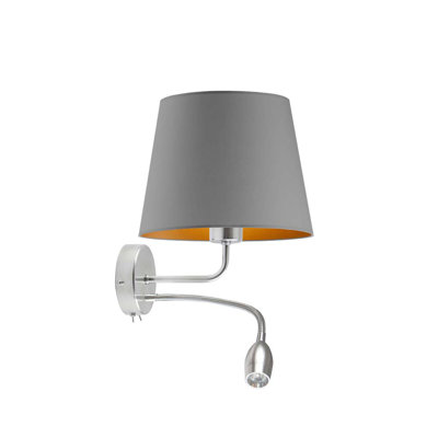 Gedvydas Steel LED Armed Sconce