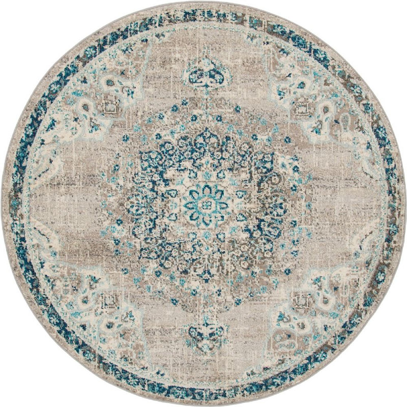 Pennylane Oriental Indoor Rug, Round 6'